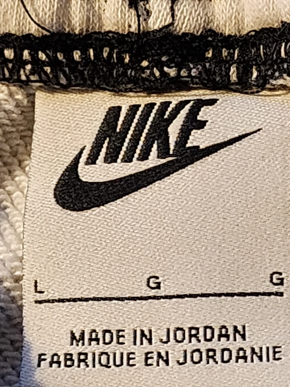 Nike Black & White Tie-Dye Athletic Shorts